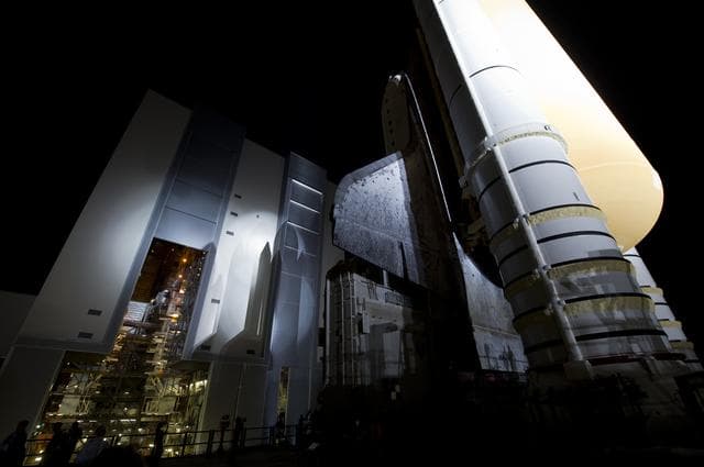 NASA image: Atlantis STS-135 Rollout