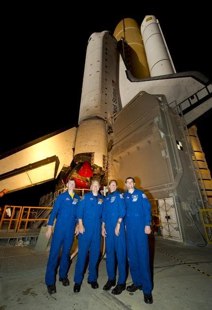 NASA image: Atlantis STS-135 Rollout