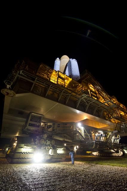 Atlantis STS-135 Rollout