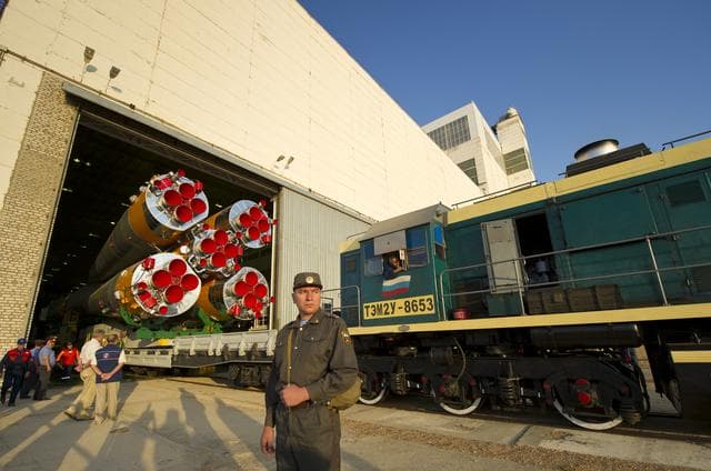 NASA image: Expedition 28 Soyuz Rollout