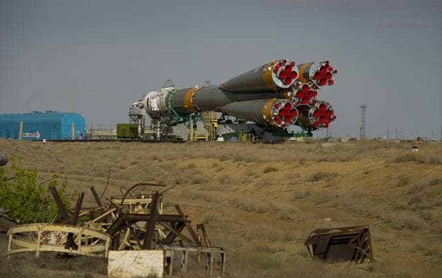 NASA image: Expedition 28 Soyuz Rollout