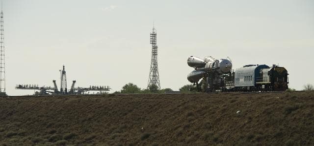 NASA image: Expedition 28 Soyuz Rollout