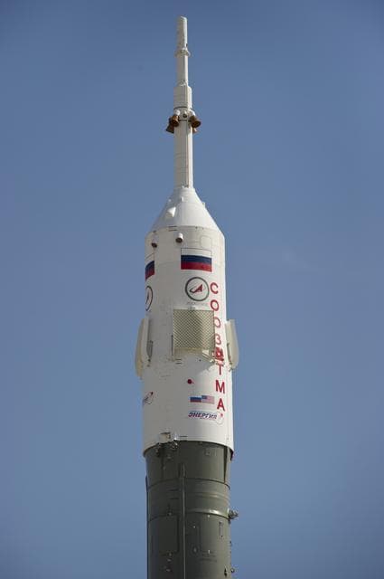 NASA image: Expedition 28 Soyuz Rollout