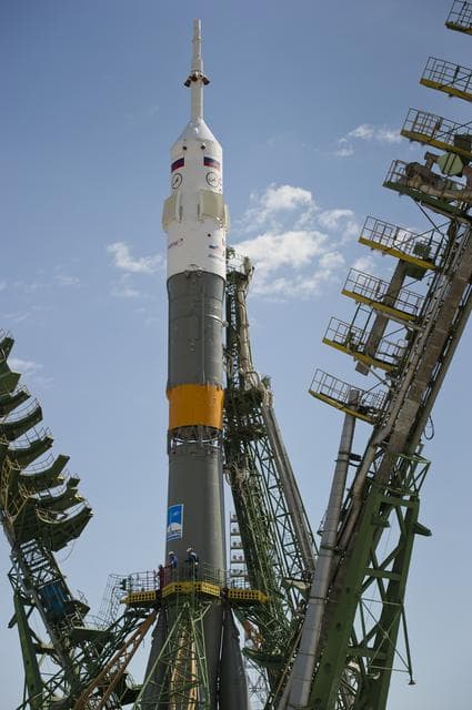 NASA image: Expedition 28 Soyuz Rollout