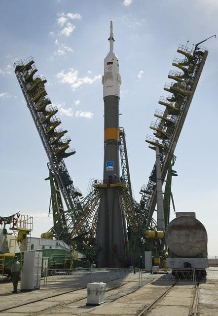 NASA image: Expedition 28 Soyuz Rollout