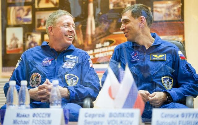 NASA image: Expedition 28 Press Conference