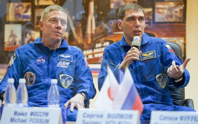 NASA image: Expedition 28 Press Conference