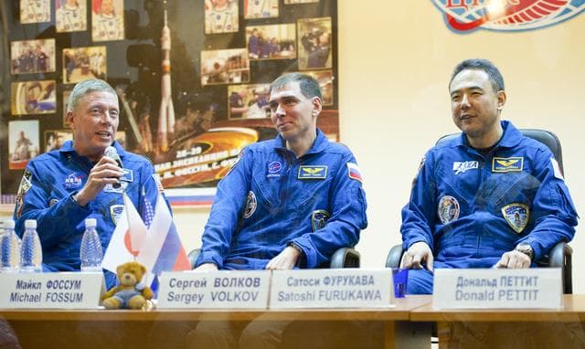 NASA image: Expedition 28 Press Conference