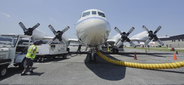 NASA image: DISCOVER AQ Research Plane Arrives