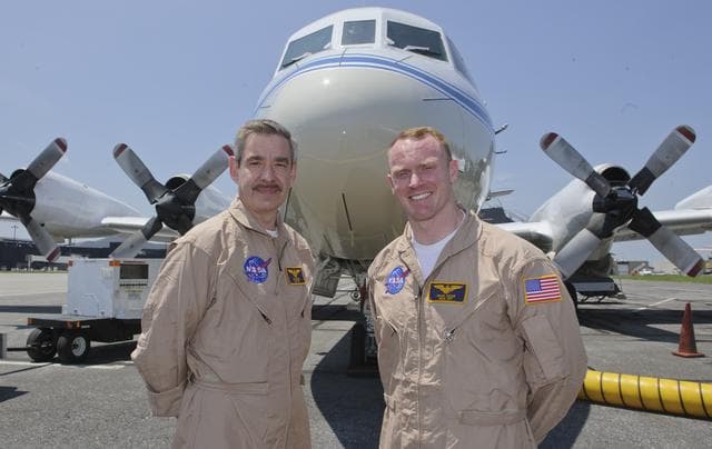 NASA image: DISCOVER AQ Research Plane Arrives