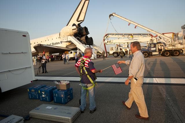 NASA image: STS-135 Atlantis Landing
