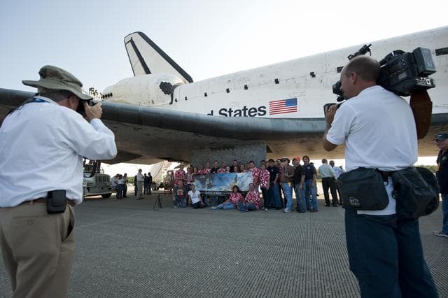 NASA image: STS-135 Atlantis Landing