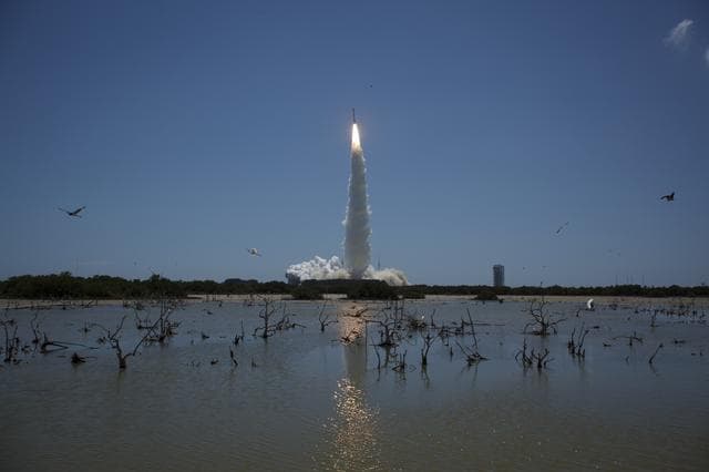 NASA image: Atlas V Rocket Launches with Juno Spacecraft
