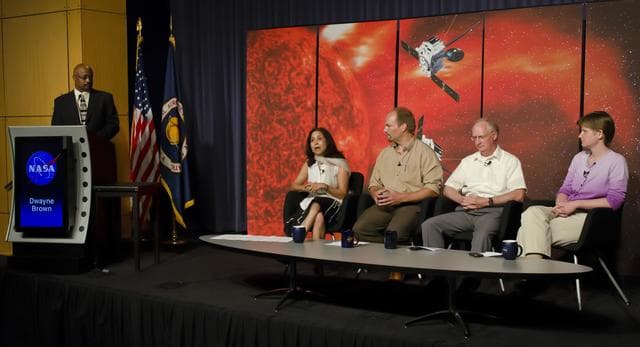 NASA image: STEREO Press Briefing