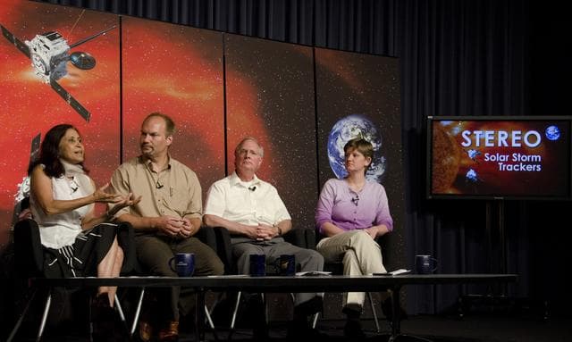 NASA image: STEREO Press Briefing