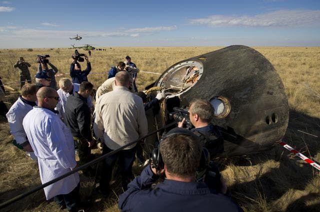 NASA image: Expedition 28 Landing