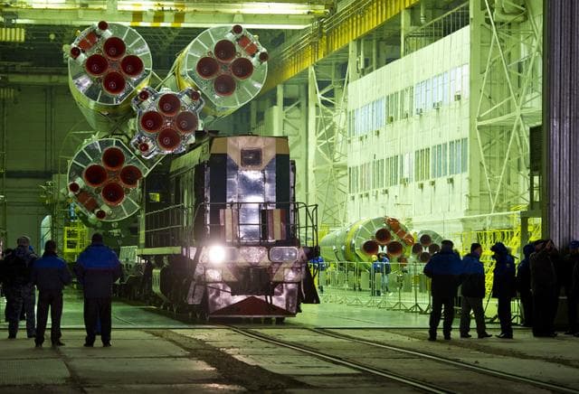 NASA image: Expedition 29 Soyuz Rollout