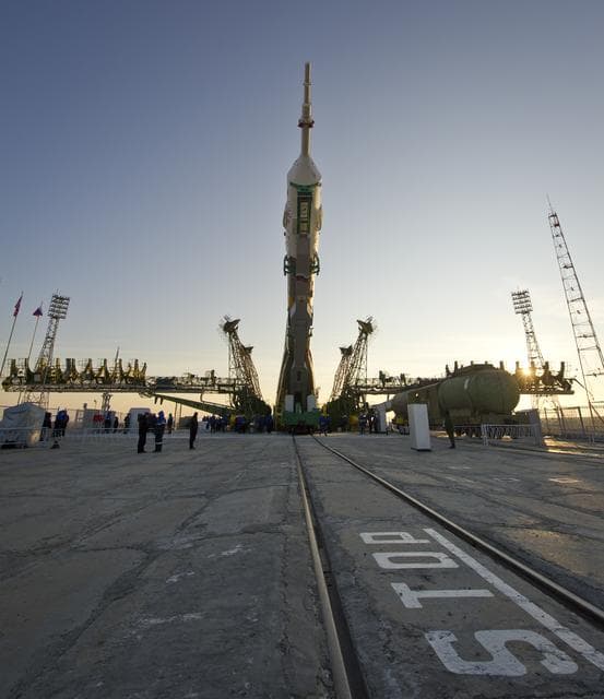 NASA image: Expedition 29 Soyuz Rollout