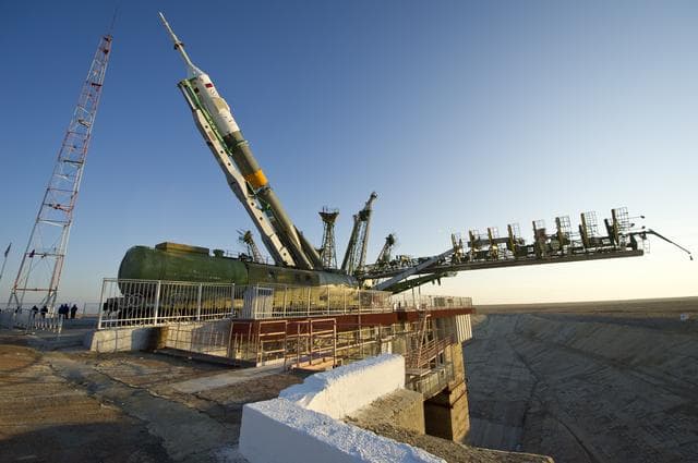 NASA image: Expedition 29 Soyuz Rollout