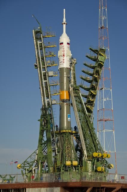 NASA image: Expedition 29 Soyuz Rollout
