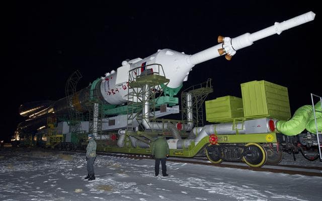 NASA image: Expedition 30 Soyuz Rollout