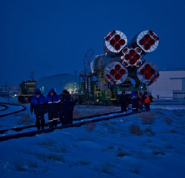 NASA image: Expedition 30 Soyuz Rollout