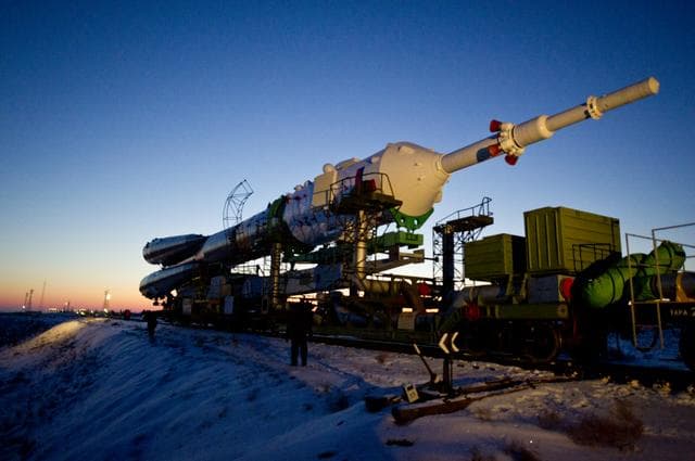 NASA image: Expedition 30 Soyuz Rollout