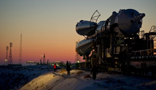 NASA image: Expedition 30 Soyuz Rollout