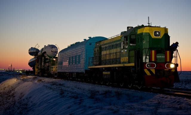 NASA image: Expedition 30 Soyuz Rollout