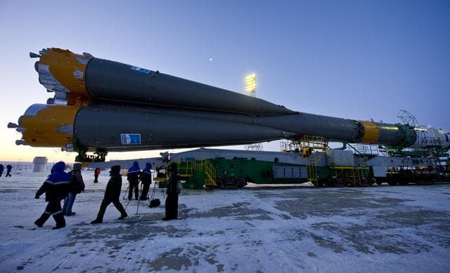 NASA image: Expedition 30 Soyuz Rollout