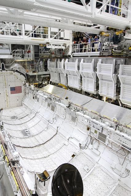 NASA image: T&R ENDEAVOUR FINAL PLB DOOR CLOSURE
