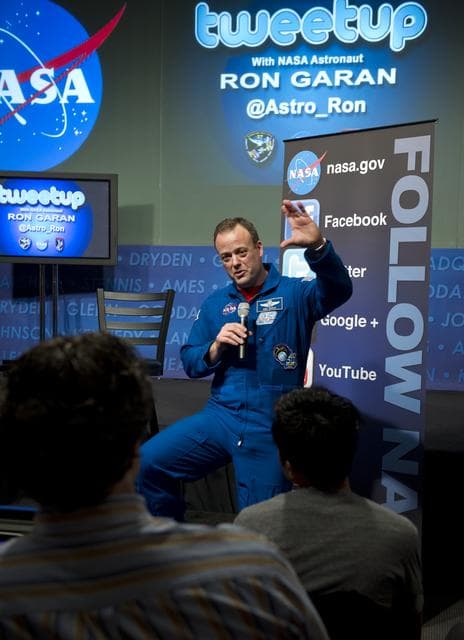 NASA image: Ron Garan Tweetup