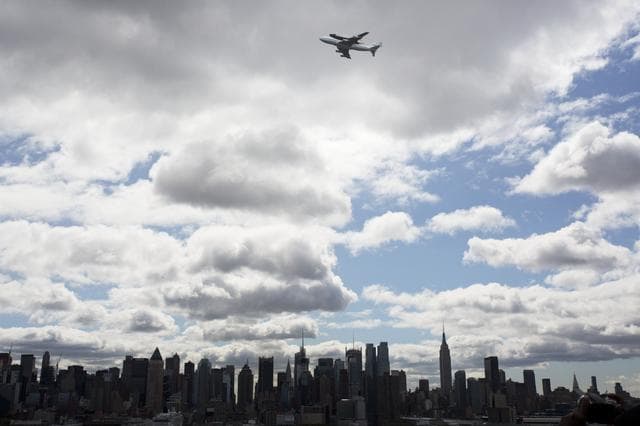 NASA image: Shuttle Enterprise Flight To New York