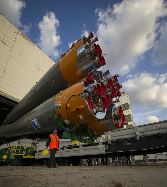 NASA image: Expedition 31 Soyuz Rocket Rollout