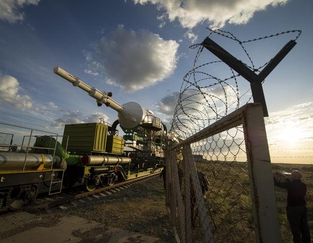 NASA image: Expedition 31 Soyuz Rocket Rollout
