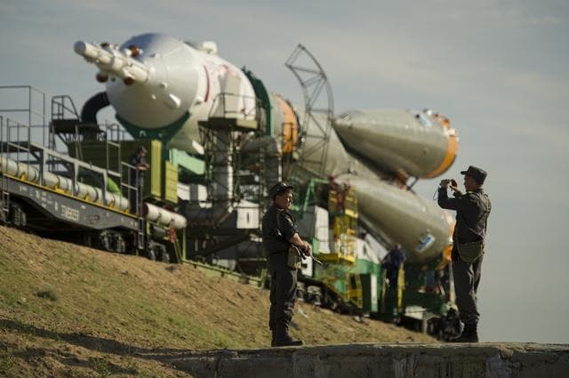 NASA image: Expedition 31 Soyuz Rocket Rollout
