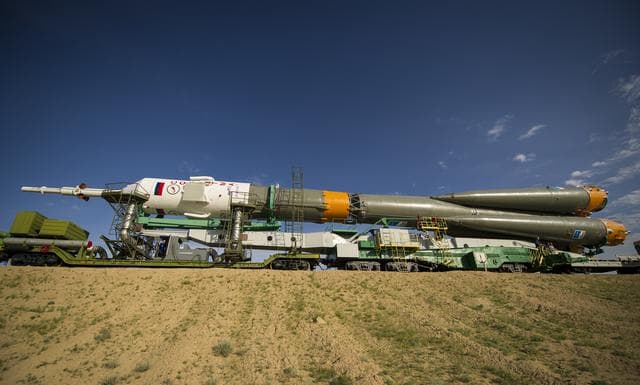NASA image: Expedition 31 Soyuz Rocket Rollout