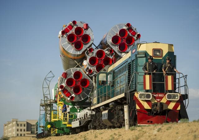 NASA image: Expedition 31 Soyuz Rocket Rollout