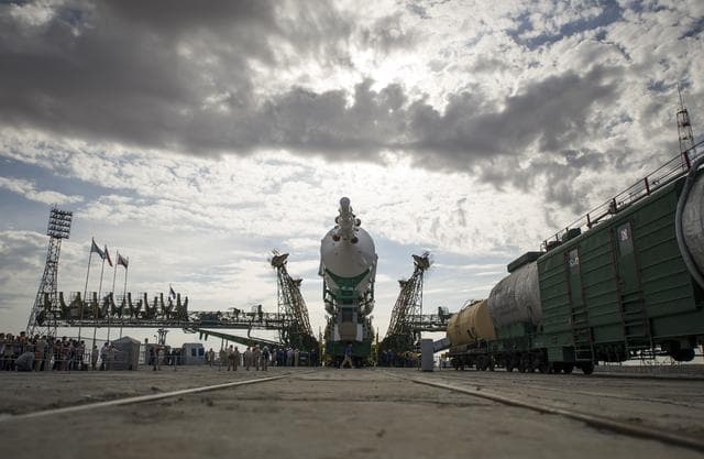 NASA image: Expedition 31 Soyuz Rocket Rollout