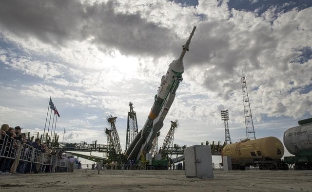 NASA image: Expedition 31 Soyuz Rocket Rollout