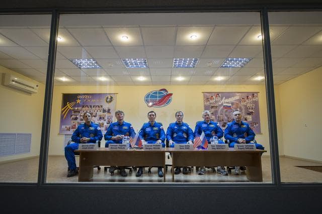 NASA image: Expedition 31 Crew Press Conference