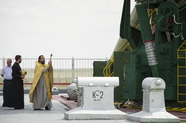 NASA image: Expedition 31 Blessing