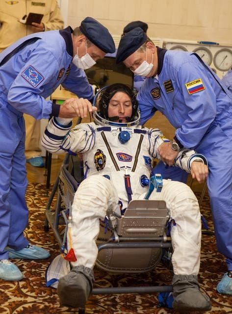 NASA image: Expedition 31 Crew Prepares For Launch