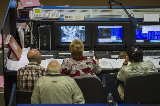 NASA image: Expedition 31 Soyuz TMA-04M Docking to ISS 