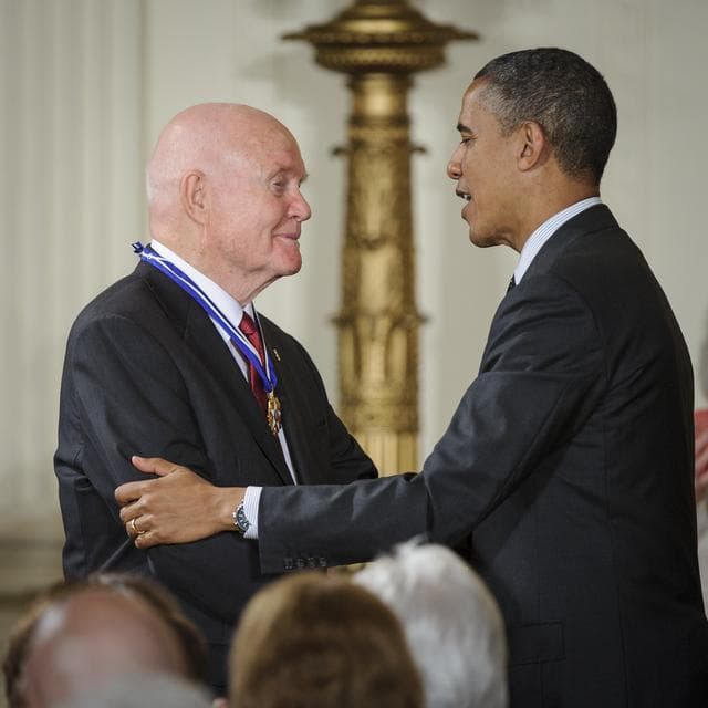 NASA image: John Glenn Receives Presidential Medal of Freedom 