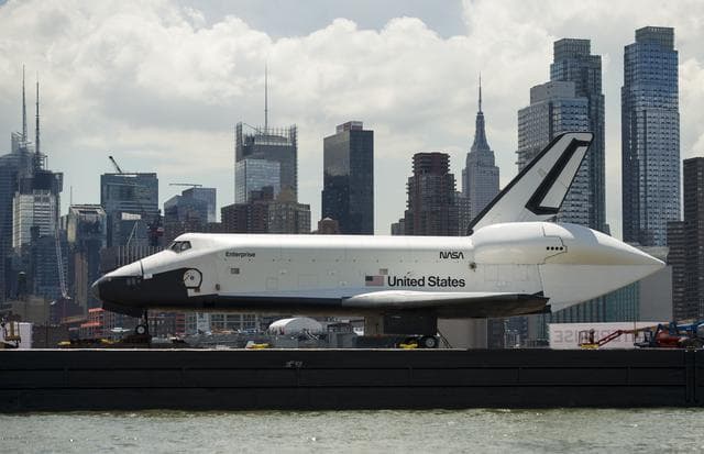 NASA image: Space Shuttle Enterprise Move to Intrepid