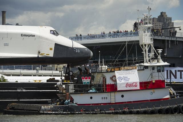 NASA image: Space Shuttle Enterprise Move to Intrepid