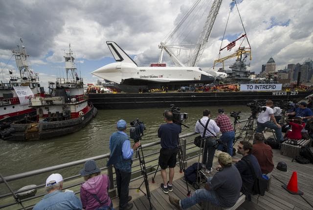 NASA image: Space Shuttle Enterprise Move to Intrepid