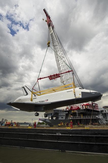 NASA image: Space Shuttle Enterprise Move to Intrepid