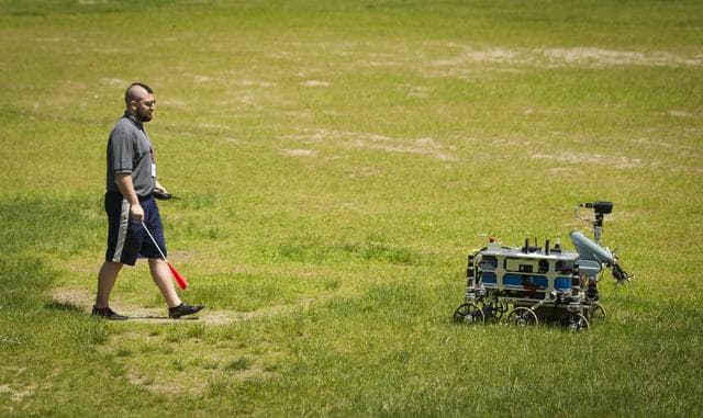 NASA image: Sample Return Robot Centennial Challenge